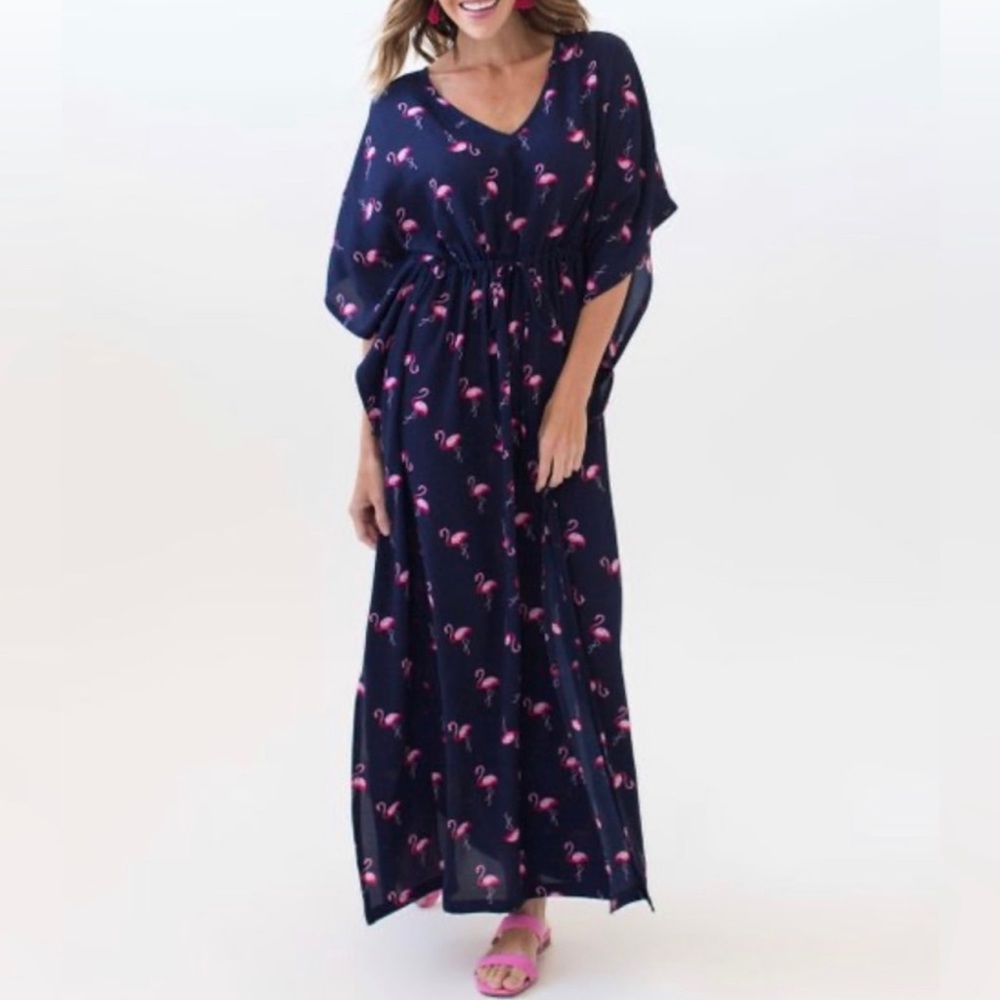 Agnes & Dora Long Woven Kaftan